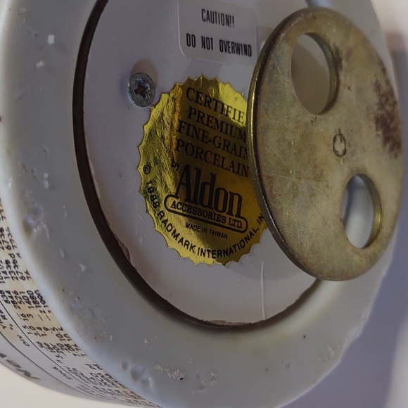 Vintage NY Stock Exchange Wall Street Bull Bear market dual Music Box 1988 Aldon - Picture 11 of 14